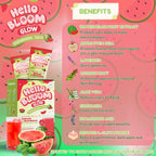 Hello Bloom Glow Watermelon Juice - 180g