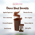 Glowing Shape Choco Blast Chocolate Powder Drink Mix – 200g (10 Sachets x 20g)