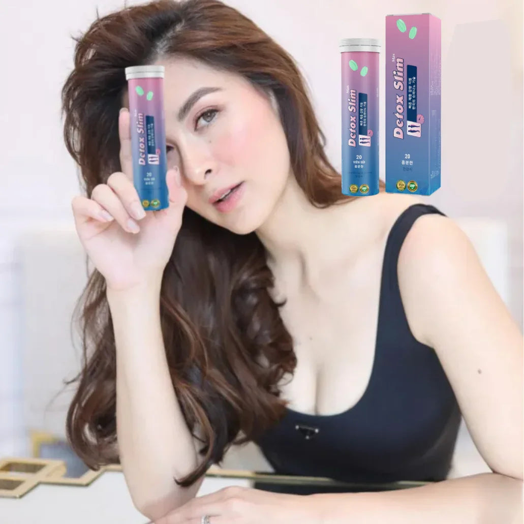 Detox Slim Max Slimming Juice Effervescent Tablet for Weight Loss Detox