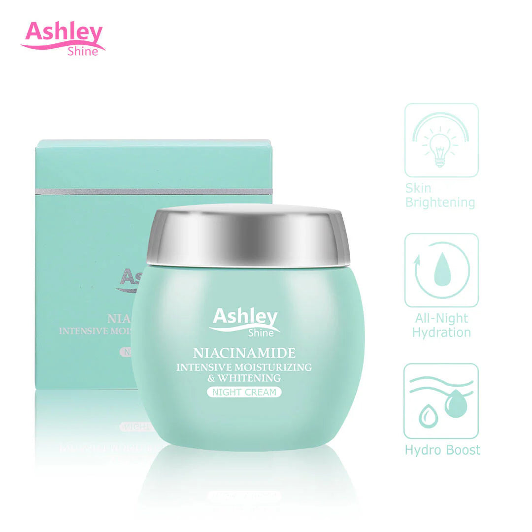 Ashley Shine Niacinamide Brightening Night Cream - 50g