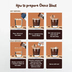 Glowing Shape Choco Blast Chocolate Powder Drink Mix – 200g (10 Sachets x 20g)