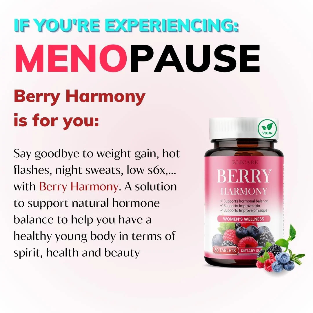 Elicare Berry Harmony Women’s Wellness – 60 Tablets