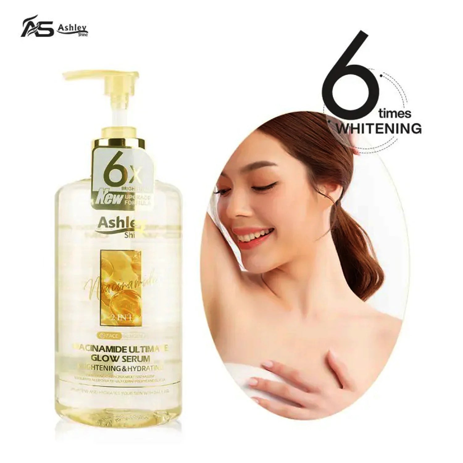 Ashley Shine Niacinamide Ultimate Glow Serum-520ml