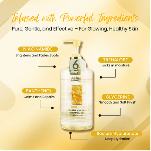 Ashley Shine Niacinamide Ultimate Glow Serum-520ml