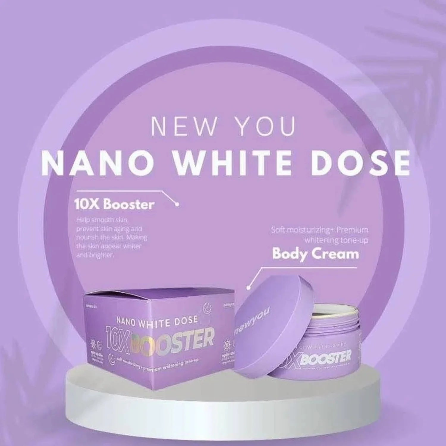 Newyou Skin Nano White Dose 10x Booster Body Cream – 230g