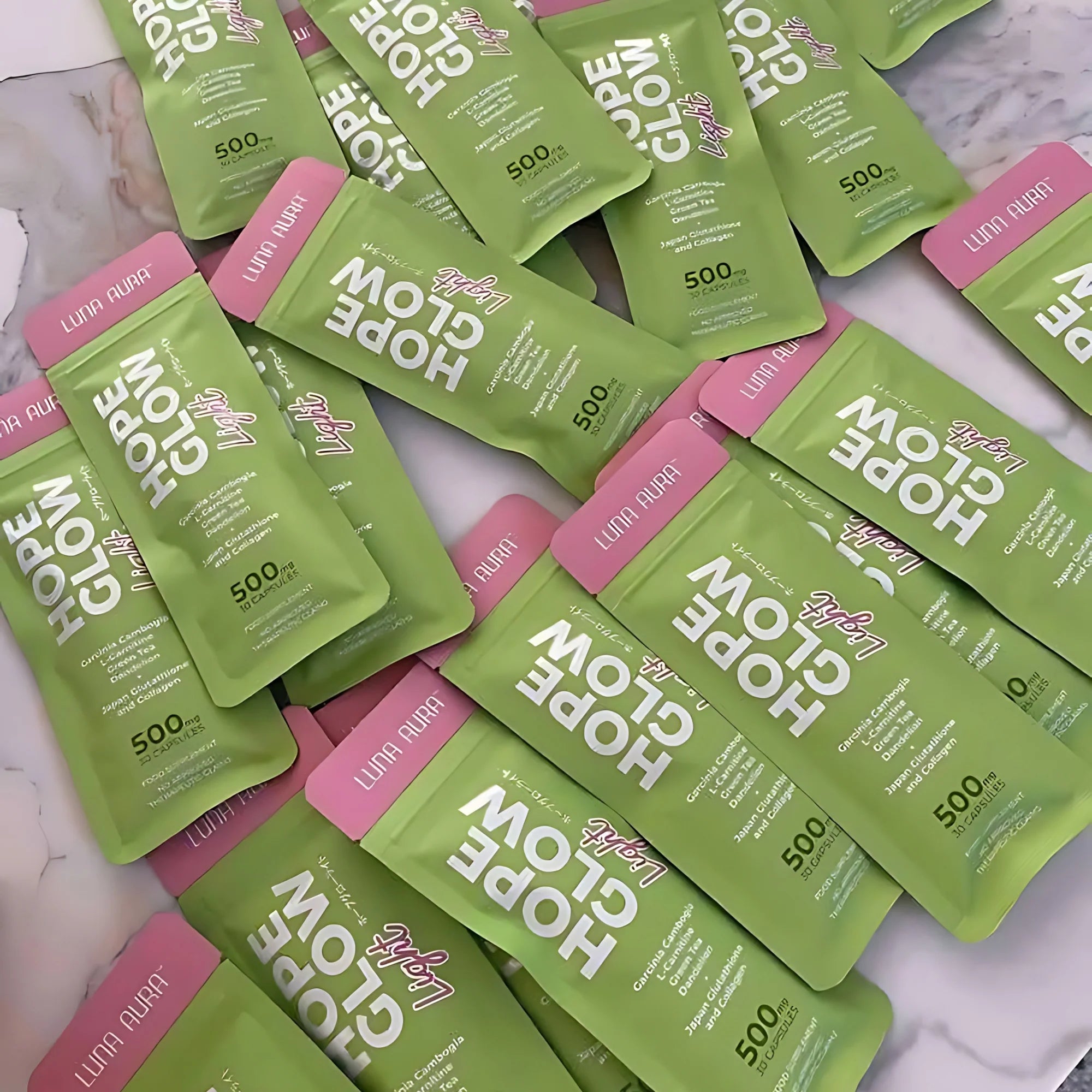 Luna Aura Hope Glow Light – 500mg (30 Capsules)