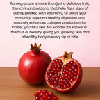 Glowming Pomegranate With Glutathione &amp; Collagen Powder Drink Mix – 20g x 10 Sachets