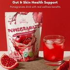 Glowming Pomegranate With Glutathione &amp; Collagen Powder Drink Mix – 20g x 10 Sachets