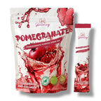 Glowming Pomegranate With Glutathione &amp; Collagen Powder Drink Mix – 20g x 10 Sachets