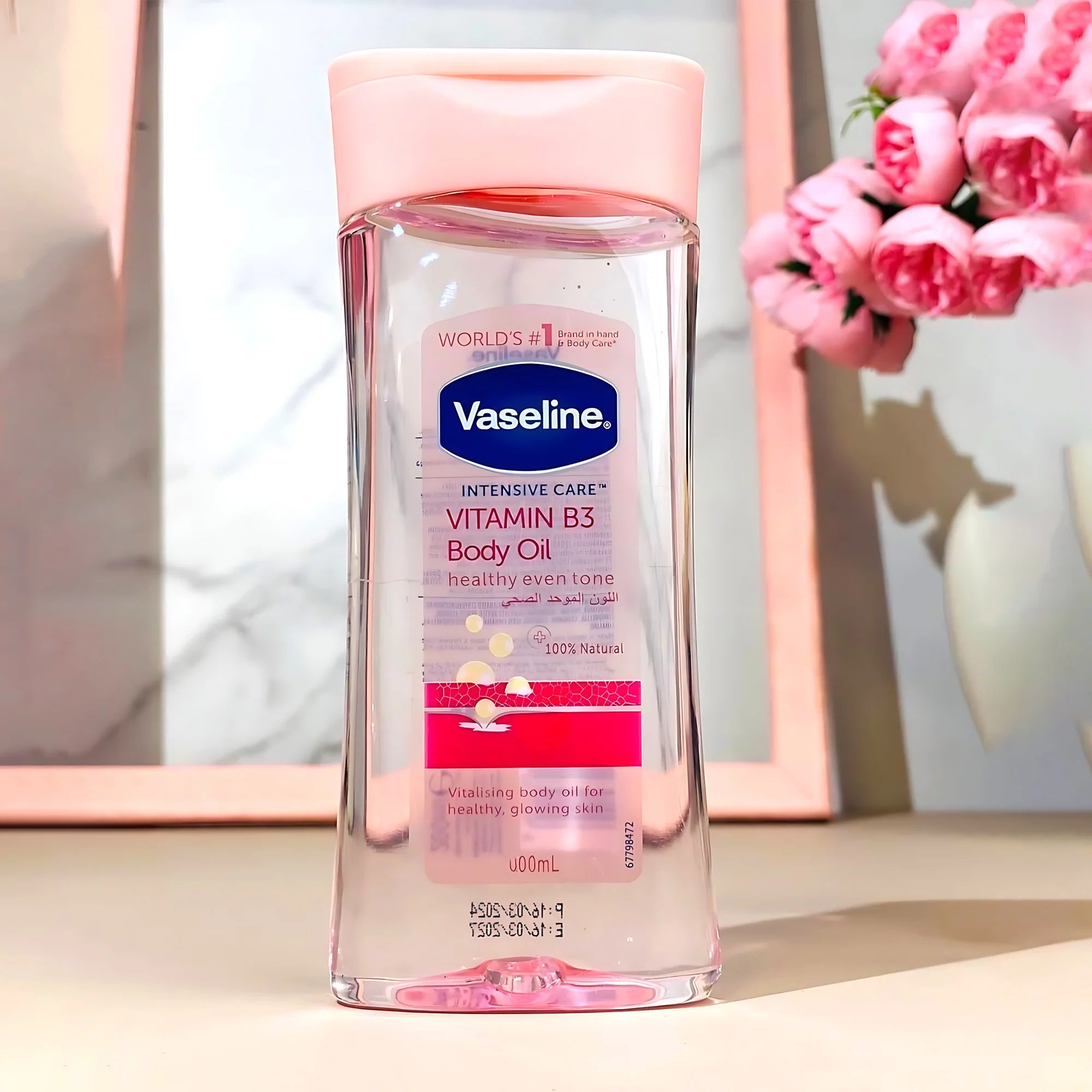 Vaseline Intensive Care Vitamin B3 Body Oil – 400ml