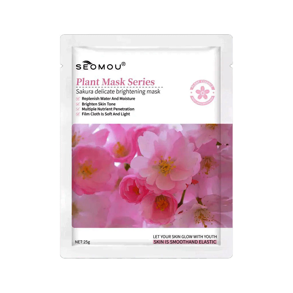 SEOMOU Sakura Delicate Brightening Korean Sheet Mask – 25g