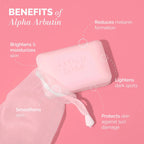 Luxe Organix Niacinamide + Alpha Arbutin Brightening Cloud Soap - 180g