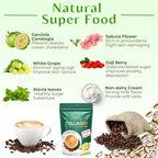 Fitgum Collagen Chia 11-in-1 Shape Coffee Mix – 12g x 10 Sachets