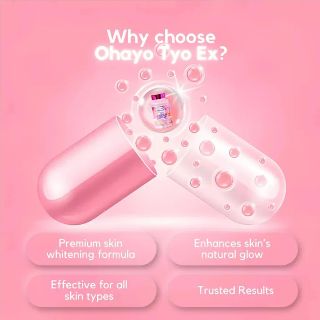 Ohayo Tyo EX Lumine White Glutathione 700mg – 60 Capsules