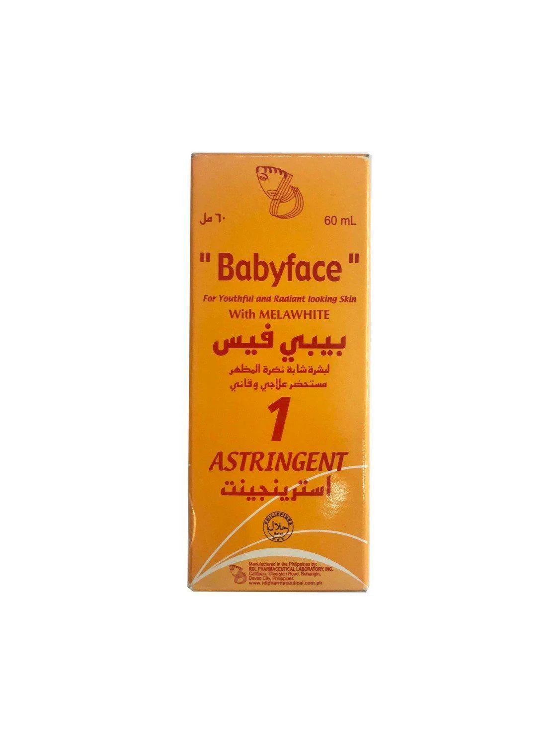 RDL Babyface Astringent No.1 – 60ml