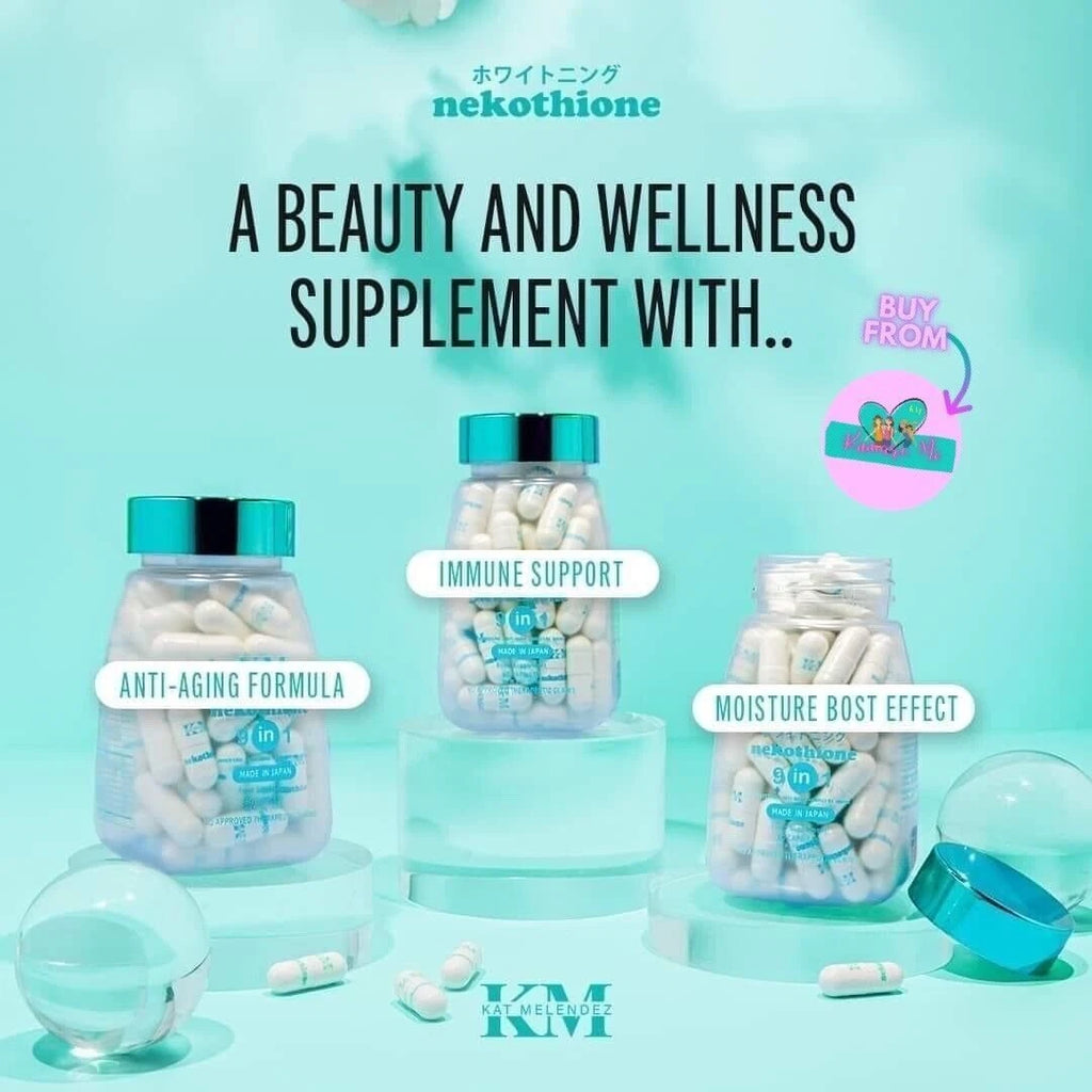 KM Nekothione 9-in-1 Food Supplement – 60 Capsules